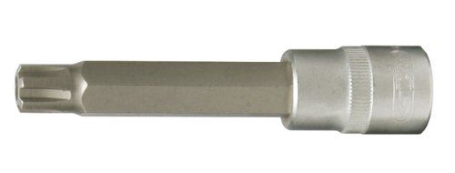 KS Tools 911.1348 1/2" bit socket XZN with bore, M16, 55 mm