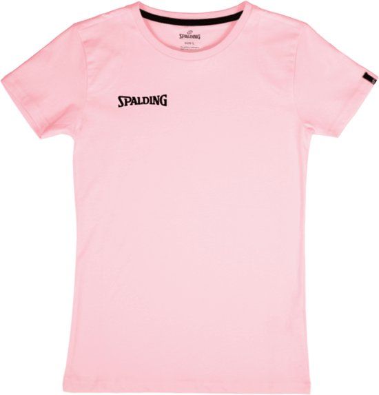 Spalding Essential T-Shirt Dames - Roze - XS