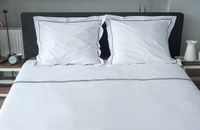 Dommelin Dekbedovertrek Cortina Wit Katoen Percale 200x200/220