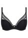 Chantelle Norah Chic Plunge T-Shirt BH Racerback Zwart