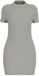 Guess Vrouwen fluwelen jurk Paulina Kort Dusty Fog M