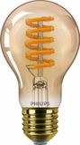 Philips Hue Philips LED Filamentlamp Amber 7W A60 E27 WarmGlow 640lm 2200-2700K Dimbaar 50W Equivalent
