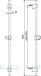 Hansa Basicjet Douchestang 92 cm Chroom