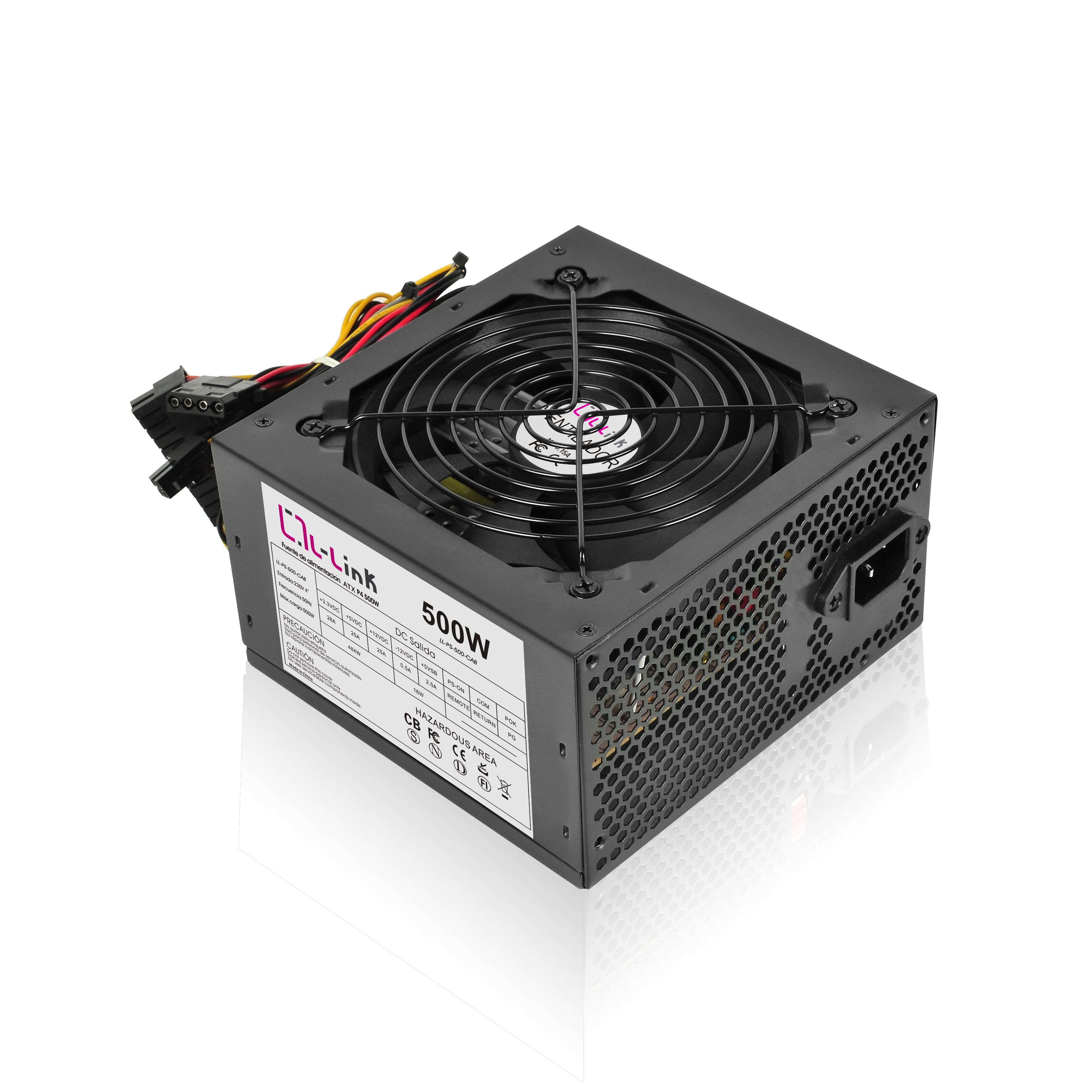 L-Link LL-PS-500-CAB Voedingen zwart