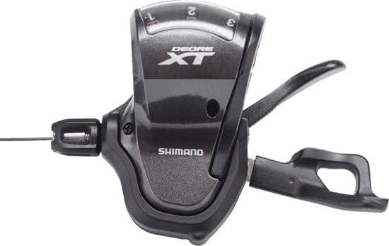 Shimano Deore XT Trekking SL-T8000 Schakelhendel 3 versnellingen zwart