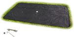 EXIT Toys Exit Supreme Ground Level Rectangular Weather Cover - 244 x 427 cm - Black