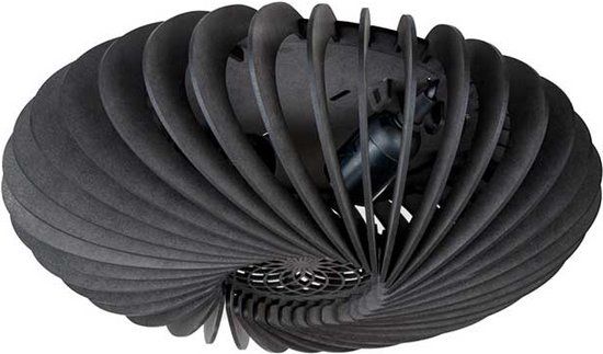 Blij Design Plafondlamp Swan Ø 36 cm zwart - Hout - Zwart - 2022