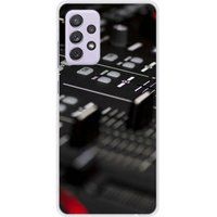 Samsung Galaxy A72 4G Dj mixer bedrukt siliconen hoesje