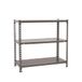 Simon Rack Ecoclick Opbergrek, 900 x 900 x 500 mm, 3 niveaus, 70 kg buigpunt, rek garage, grijs
