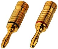 Monacor BP-100G Banana Plug (per paar Red + Black)