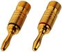 Monacor BP-100G Banana Plug (per paar Red + Black)
