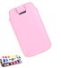 Muzzano Beschermhoes voor Nokia Lumia 525, incl. stylus en reinigingsdoek, roze