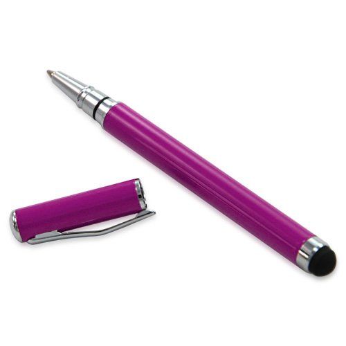 Atm Panda Atm 2-in-1 stylus voor Samsung Galaxy SCL i9003, donkerroze