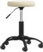 vidaXL - Tabouret de massage - velours - crème