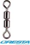 Cresta Anti-Twist Swivels High Speed (7 pcs) - Taille : n° 20 - Noir