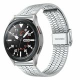 By Qubix Qubix - Stalen bandje - Zilver - Geschikt voor Xiaomi Redmi Watch 5 Active / Redmi Watch 5 Lite