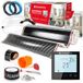 Termofol Kit film chauffant infrarouge pour chauffage au sol, puissance 140 W/m², largeur 100 cm, surface 1 m², Tf-h1 Black