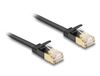 Delock 80348 Câble réseau Noir 5 m Cat7 U/FTP (STP) Plat