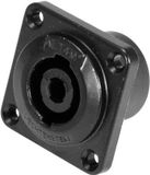 NEUTRIK Speakon Einbaubuchse 4pol NLT4MPXX-BAG Zwart