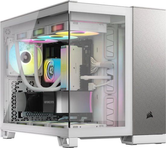 Corsair 2500X Midi Tower - Grijs/Wit