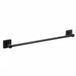 Tatay Nero 60 Cm Handdoekhouder Zilver