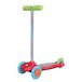 Schildkröt Funsports 3-wiel Kinderstep - Step - Jongens en meisjes - Rood