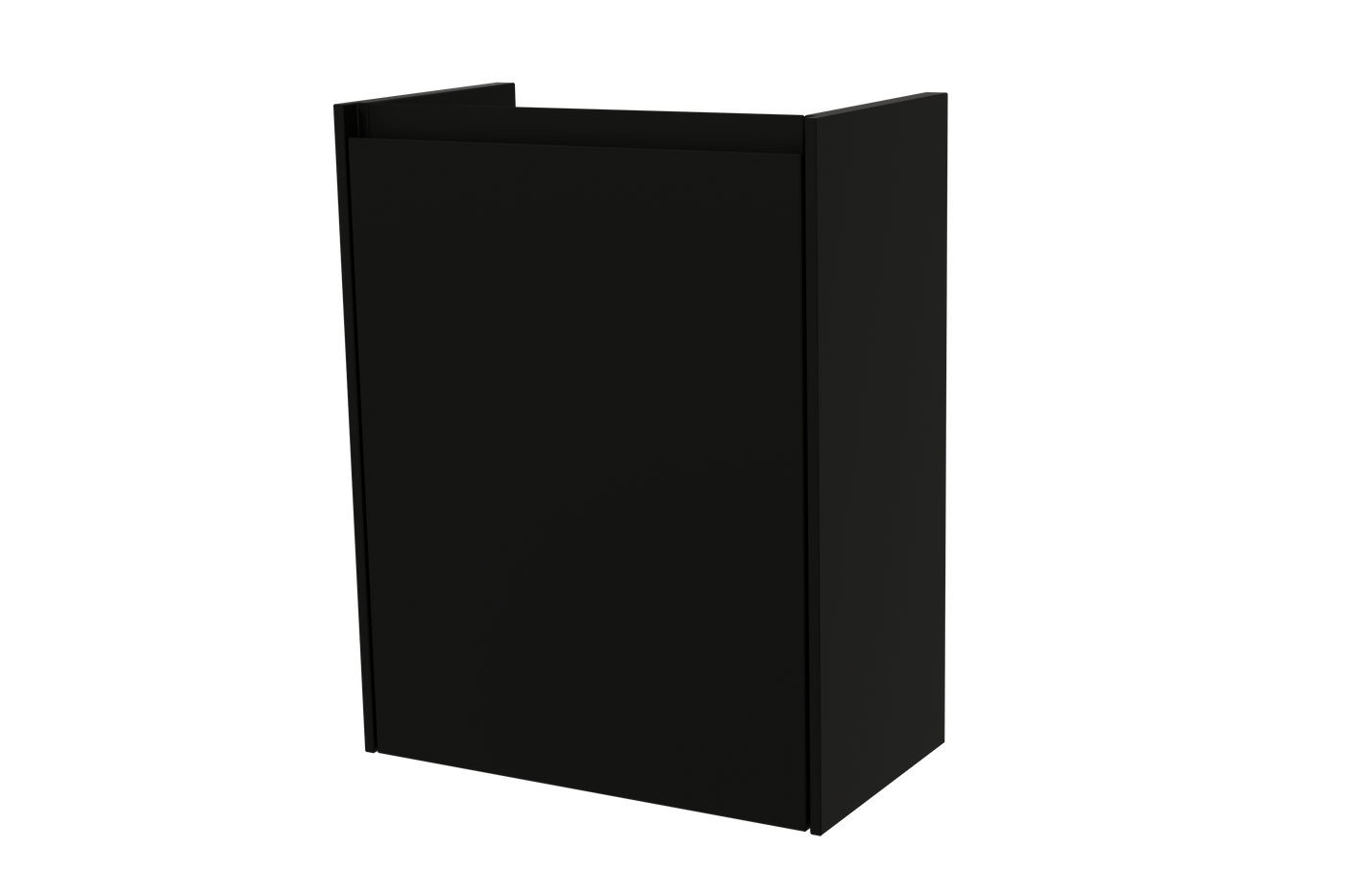 Storke Edge onderbouwkast voor toiletmeubel mat zwart 40x22cm