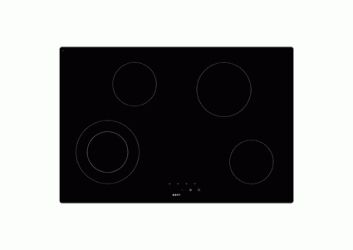 Novy 1119 Ceramic Hob - Black - 4 Zones - Built-in