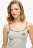 Superdry Athletic Essentials Cami Top Dames Grey Marl