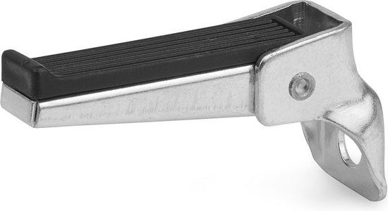 Bobike Universele Opklapbare Voetsteun 1119S - Zwart/Chroom