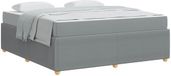 vidaXL Bedframe Lichtgrijs 180 x 200 cm Stof