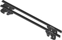 Menabo Sherman Black XL | Fietsendrager voor Ford - Tourneo Courier 2013-2018 - Aluminium - Lengte 135 cm - Draagvermogen 90 kg - 2 stuks