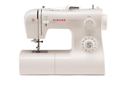 Singer Tradition 2282 naaimachine, kunststof, spuitgieten, wit, 35 x 12 x 25 cm