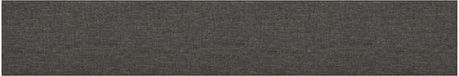 vidaXL Wandhoofdbord 12 st 90 x 15 cm donkergrijs stof