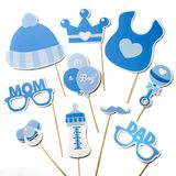 Photoprops blauw pak van 10