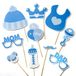 Photoprops blauw pak van 10