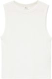 s.Oliver T-shirt à manches courtes et col rond pour filles, blanc, taille 158/164