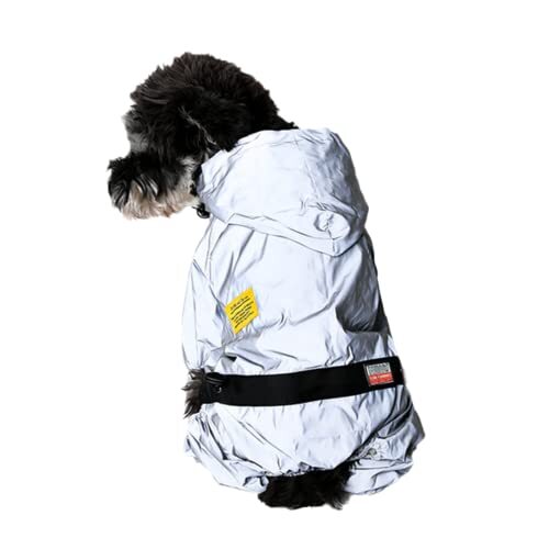 JRKJ Hond regenjas kleding hondenpuppy casual hond regenjas jumpsuit waterdichte jas kleine medium honden kat kostuums huisdierbenodigdheden