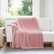 vidaXL Plaid Roze Fleece 200 x 150 cm
