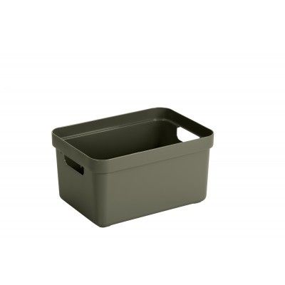 Sunware 09400688 - Opslagdoos - groen - 25.2 x 18 x 12.2 cm