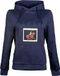HKM Buenos Aires Sweatshirt met capuchon voor dames Donkerblauw S