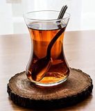Topkapi Turkse theeglazen theeglas "Filiz" 111 cc transparant set van 6