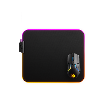 SteelSeries QcK Prism Cloth Medium - Zwart - Muismat