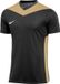 Nike Dri-FIT Park Derby IV Sportshirt Mannen Zwart/Goud - Maat S