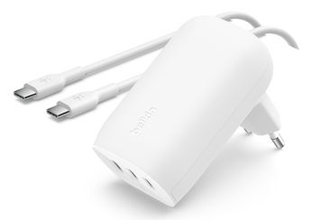 Belkin 67W 3-Port USB-C Charger - White