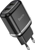 Hoco N4 chargeur USB, adaptateur secteur, double chargeur, prise de charge rapide, alimentation