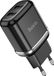 Hoco N4 chargeur USB, adaptateur secteur, double chargeur, prise de charge rapide, alimentation