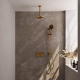 Brauer Gold Carving Thermostatische Regendoucheset Inbouw