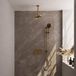 Brauer Gold Carving Thermostatische Regendoucheset Inbouw