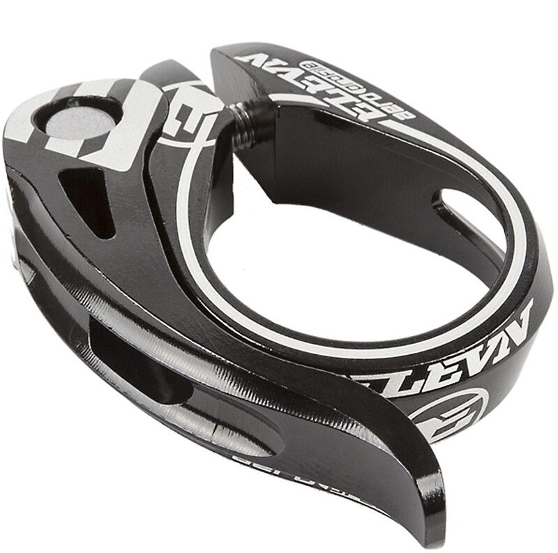 ELEVN TECHNOLOGIES Aero Zadelklem Ø25,4mm met snelsluiting - Zwart